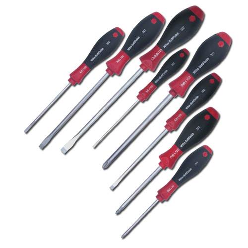Wiha SoftFinish Slotted and Phillips Screwdriver Set