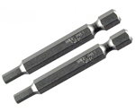 Wiha Hex Metric Power Bit 4.0 x 70mm 2PK