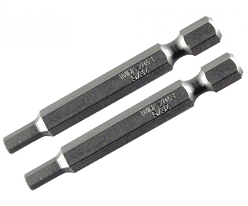 Wiha Hex Metric Power Bit 4.0 x 70mm 2PK