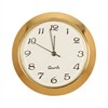 1-7/16 in. Mini Clock - White face Arabic Numerals  Item #: K1A1