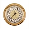 1-7/16 in. Mini Clock - Fancy face, Atrabic Numerals  Item #: K1A4