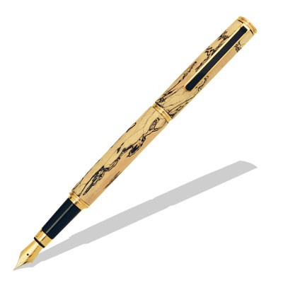 Traditional 24kt Gold Fountain Pen Kit  Item #: PK10-FP2