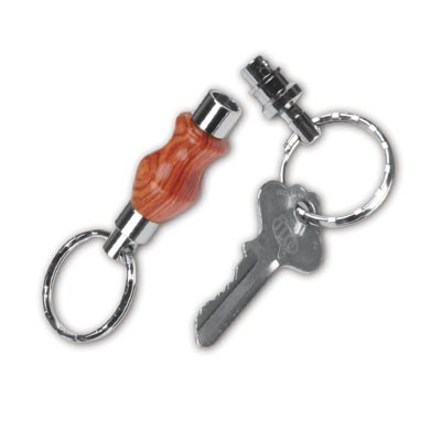 Detachable Key Ring Kit CHROME  Item #: PKDETACHC