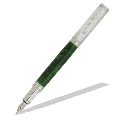Magnetic Vertex Chrome Fountain Pen Kit  Item #: PKFP5100