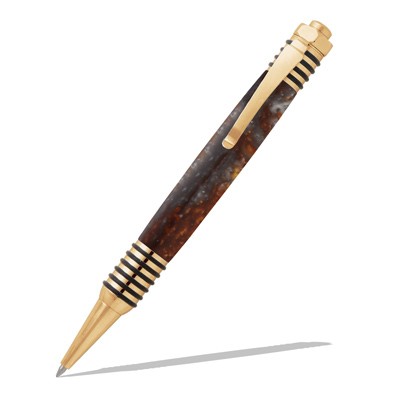 Spartan 24kt Gold Click Pen Kit  Item #: PKRPEN24