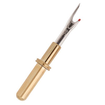 Large Deluxe Japanese Replacment Seam Ripper Blade in 24kt Gold  Item #: PKSRB224