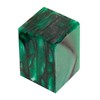 Acrylic Green with Black Swirl 1-1/2 in. x 1-/12 in. x 2 in. Bottle Stopper Blank  Item #: WXABS02