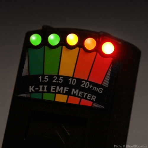 UFOStop UFO Hunting Equipment - K2 Deluxe EMF Meter With On/Off Switch