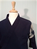 Happi Sushi Chef Coat, Serving Short Kimono, Navy, Special Material, Cotton Shoulder Stitch
