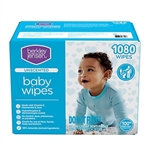 Berkley & Jensen Unscented Baby Wipes Aloe Vitamin E 1080 Count