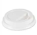 Model BWKHOTWH8 - Boardwalk White Dome Lids Fits our House Brand 8 oz, Paper Hot Cups - 1000ct