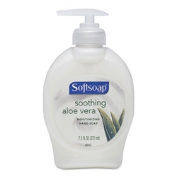 CPC 45634 Liquid Softsoap Moisturizing Aloe Hand Soap 6 x 7.5oz Pump Bottles