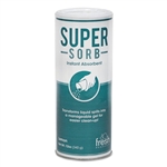 Fresh Products Model 614SS - Super-Sorb Liquid Spill Vomit Absorbent Granules 6 x 12oz.