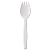 Medium Weight Knife Polypropylene Cutlery Utensils Economical Plastic SPORKS 1000ct
