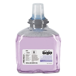 GOJO Model 536102 Premium Foam Soap Hand Wash with Skin Conditioners 2 x 1200ml TFX Refill Cartridges