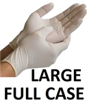 LARGE Latex Daycare Gloves Powder Free