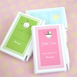Personalized "Little Notes" Notebook Favors