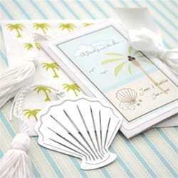 A Jewel From the Sea Seashell Bookmark