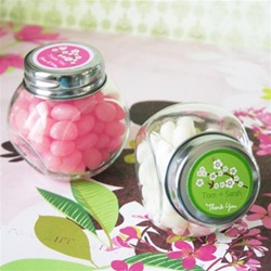 Cherry Blossom Candy Jars