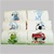 Six Burp Cloths Set