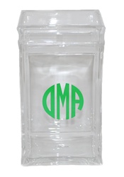 Lucite Square Canister