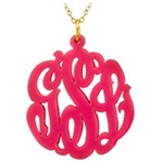 Monogramed Necklace - Script