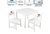 Aspen Table & Chair Set-White