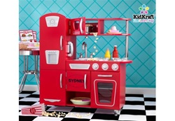 Red Vintage Kitchen