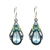 Firefly Camelia Simple Drop Earrings in Aqua