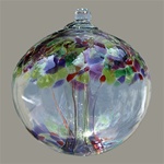 Tree of Life Art Glass Ornament - 6"