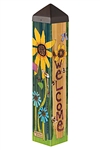 Peace  Garden 20" Art Pole