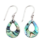 Abalone Tear Drop Earrings