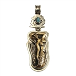 Tabra Bronze Mermaid Pendant