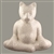 Buddha Cat Medium Statue - Color Choices