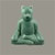 Buddha Cat Small Statue - Color Choices