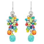 Firefly Confetti Earrings in Multi-color