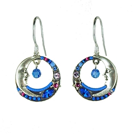 Firefly Celestial Earrings in Sapphire