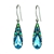 Firefly Camelia Large Drop Earrings in Aqua