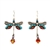 Firefly Dragonfly Earrings in Multi-color