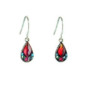 Firefly Small Drop Earrings in Flame