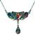 Firefly Botanical Drop Necklace in Multi-color