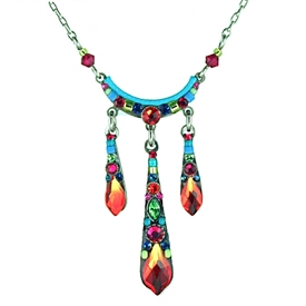 Firefly Gazelle Necklace in Multi-color