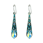 Firefly Gazelle Medium Drop Earrings in Ice