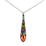 Firefly Gazelle Single Drop Necklace in Multi-color