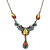 Firefly Lily Organic Drop Necklace - Color Choices