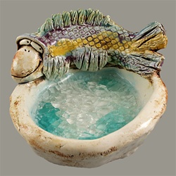 Fish Pond Statue