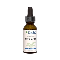 ENT Support helps to provide relief from the wide-array of symptoms that can occur as a result of sinus congestion and blockage.  Helps to soothe irritated mucous membranes, clear blockages of the nasal cavity and inner ear, and calm  eye inflammation
