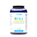 OmniEssentials is a multivitamin and mineral formula that incorporates whole-food organic vitamins with bioavailable micronutrients.