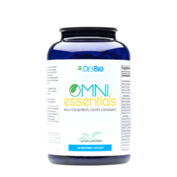 OmniEssentials is a multivitamin and mineral formula that incorporates whole-food organic vitamins with bioavailable micronutrients.