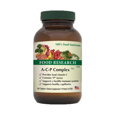A-C-P Complex | 180 Tablets | Food Research